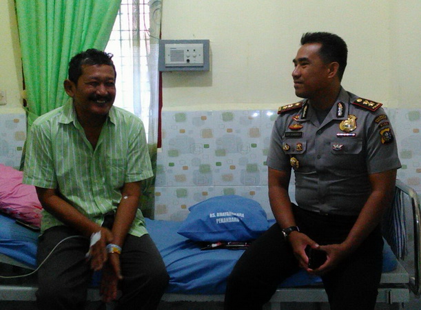 Iptu Ikhsan Dikunjungi Wakapolresta Pekanbaru